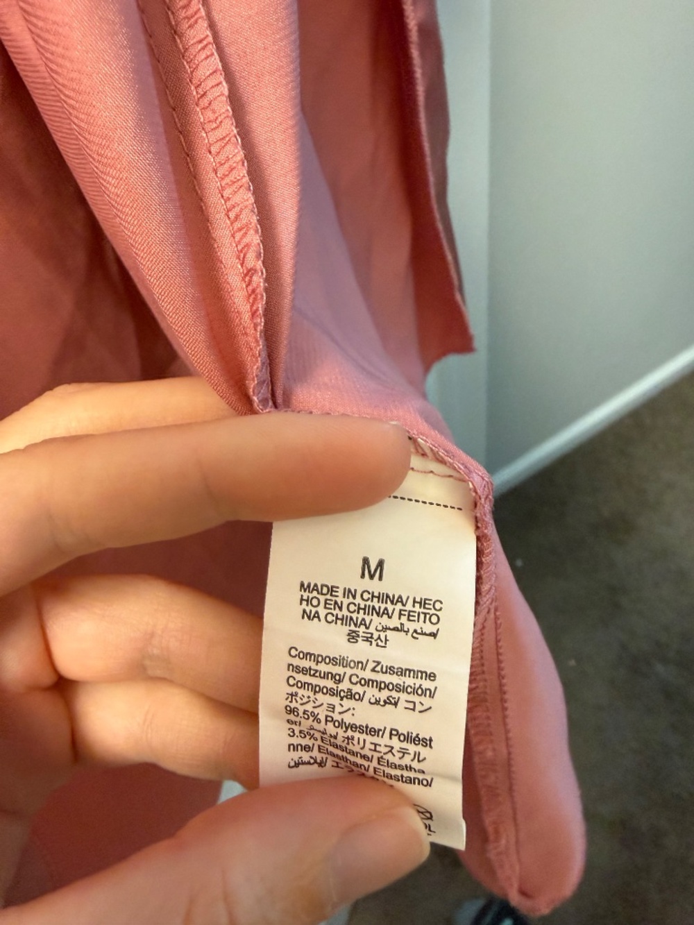 Pink Women’s Silk Robe - Picture 2 of 3